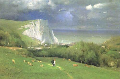 George Inness Etretat